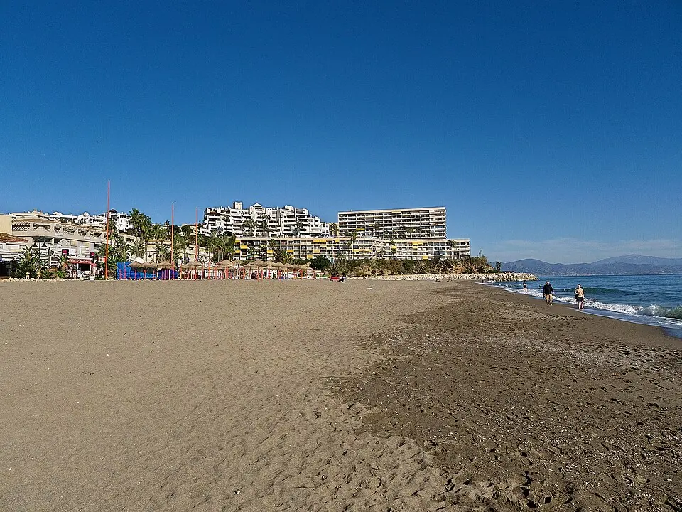 La Carihuela, en Torremolinos.
