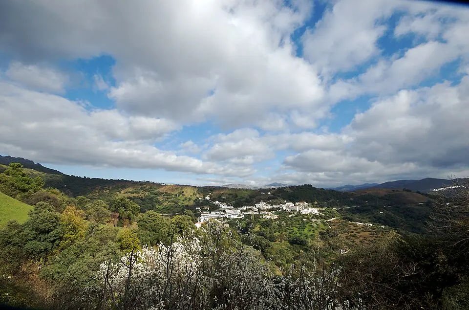 Júzcar, el pueblo azul del Valle del Genal.